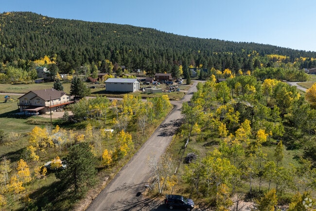 Most home in the Aspen Park neighborhood are built on larger lots.