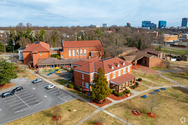 The Governor Morehead School serves over 140 blind students in the Raleigh, NC area.