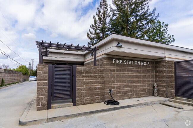 The Fire Station in Cuernavaca is always ready for dispatch at a moments notice.