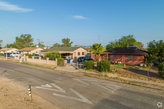A row of standard homes in Western Hills.
