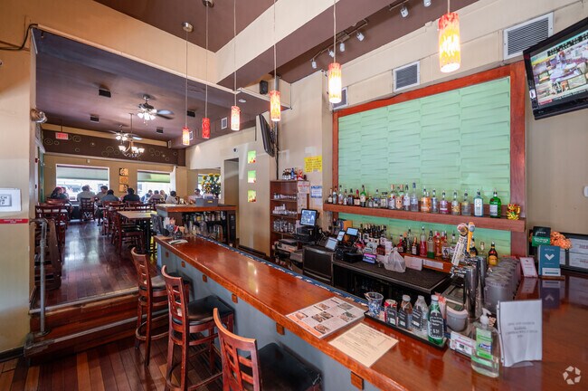 Absolute Thai in Judiciary Square has a full bar and is right across from Capitol One Arena.