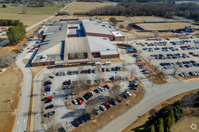 Parking at Blue Ridge High School
