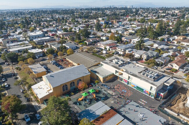 Sitting near downtown Oakland, Laurel Elementary School has about 450 students.