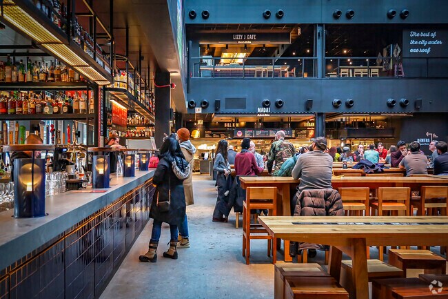 Time Out is a 50,000 sq ft industrial hub for chef-driven food and drinks in West Loop.