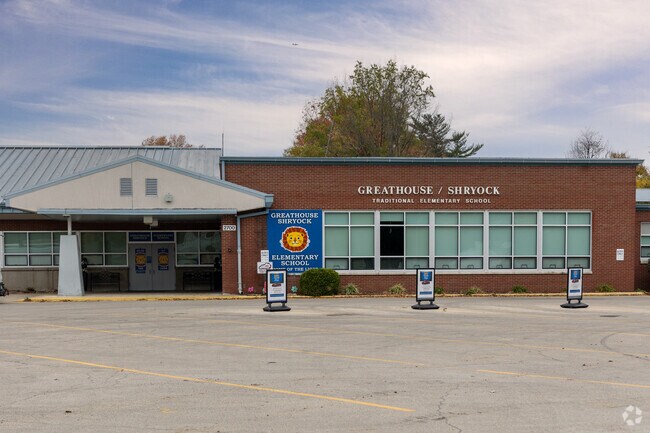 Greathouse Shryock Traditional Elementary School scored an A in education on niche.com.