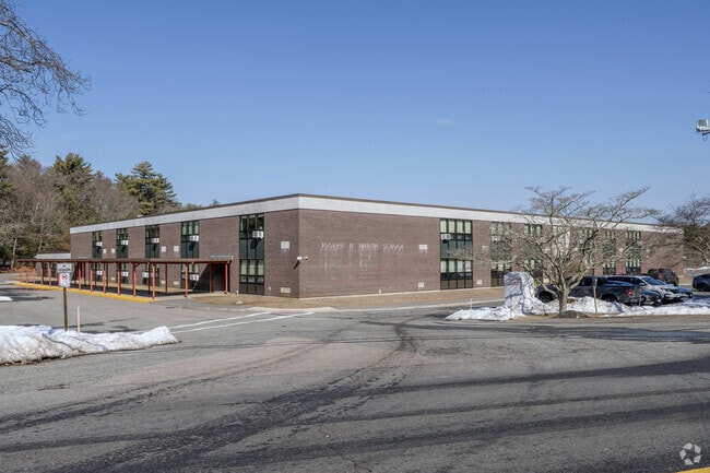 The Joseph H. Martin Middle School in East Taunton serves children in grades 5-7.