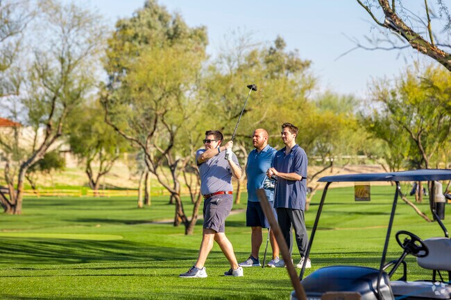 Play a round at the picturesque San Marcos Golf Course in Ironwood Vistas.