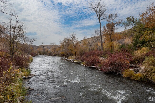 The Provo River, located near the Grandview South neighborhood, is famous for its fly fishing.