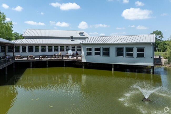 Robinson families enjoy the dock at Te'jun.
