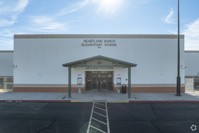 Heartland Ranch Elementary School in Coolidge teaches K - 8th grades.