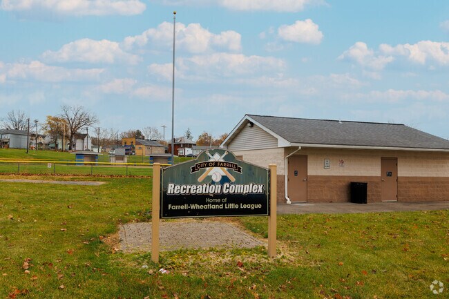 The City of Farrell's recreation complex for all baseball enthusiasts.