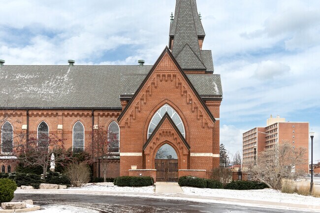 St. Mary's Oratory adds significant charm to the neighborhood.