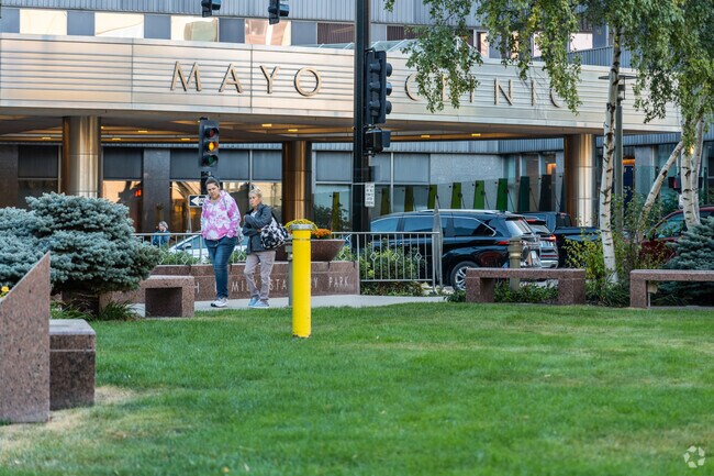 Meadow Park is close to renowned Mayo Clinic, blending suburban charm with urban convenience.