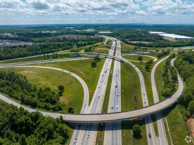 Arcadia is located where I-26 and I-86 meet.