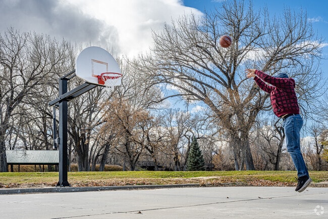 Glenrock Town Park features playgrounds, courts and green space for all ages.