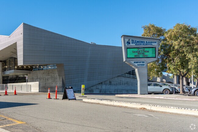 Diamond Ranch High School scores an A minus on Niche.