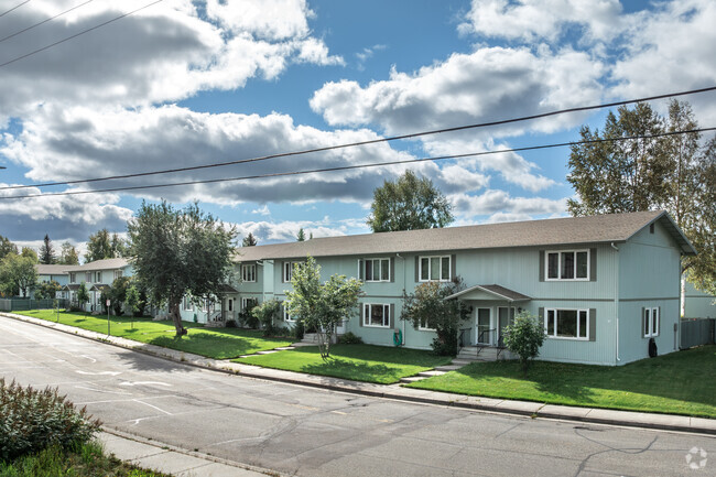 Rows of condos provide Weeks Field residents with affordable housing in the neighborhood.