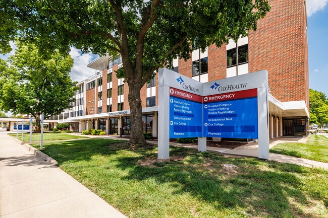 Midtown residents have convenient access to the Cox North Hospital which also employs many residents in Springfield.