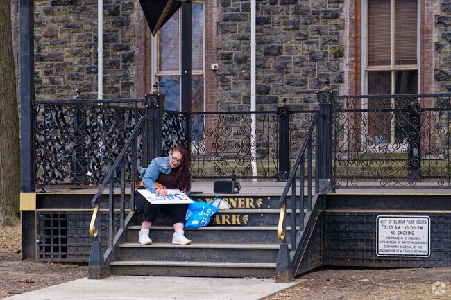 Wisner Park in downtown Elmira hosts special events throughout the year.