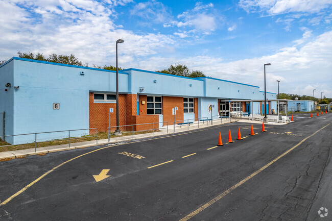 Kids PK & K-5th grade can attend Ridgecrest Elementary school.