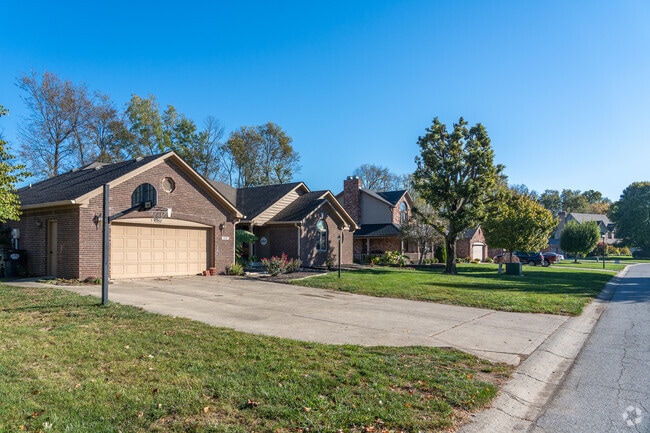 Single-story ranch homes in Frances-Stones Crossing.