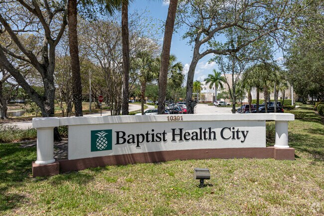 The Baptist Health City provides a variety of health services to the Cascades residents.