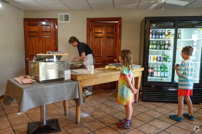 Curious spectators can watch fresh pasta being made at Lombardi's in Gardiner.