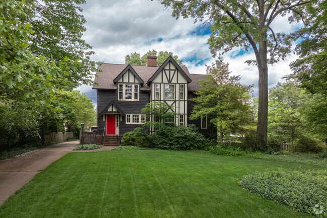 Tudor style homes are varied and common in Oakland.