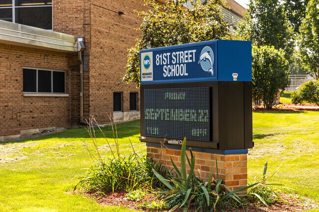 Students get off to a great start at Eighty-First Street School.