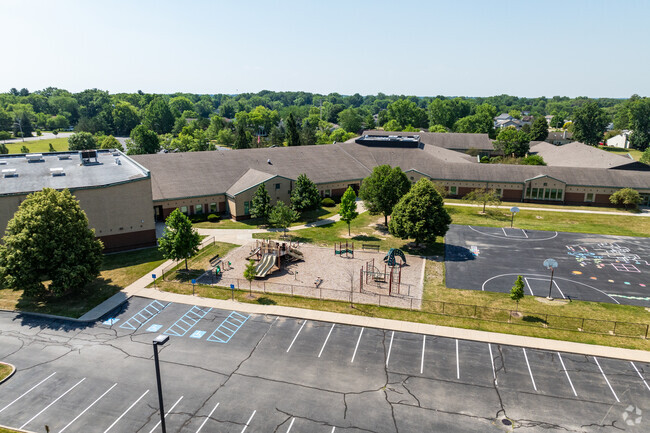 The student population of Amelia Earhart Elementary School is 415 and the school serves K-4.