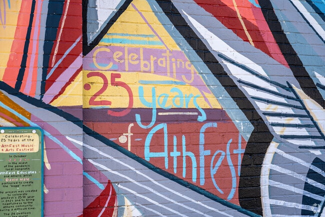 Athens is home to AthFest, an annual music festival near North Avenue.