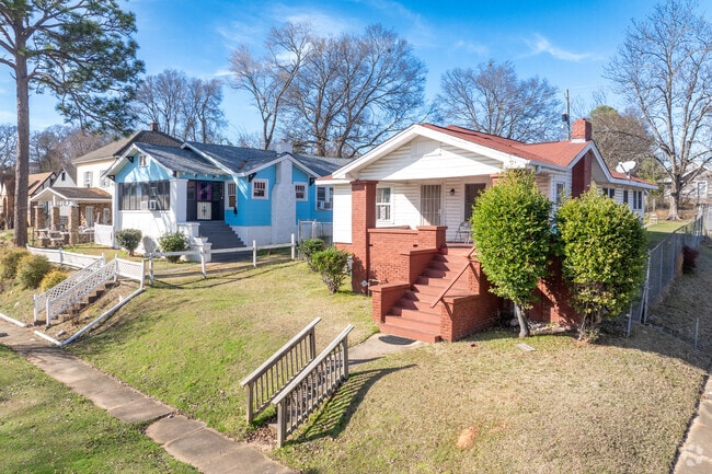 Take a walk and admire the charming older houses in Belview Heights.