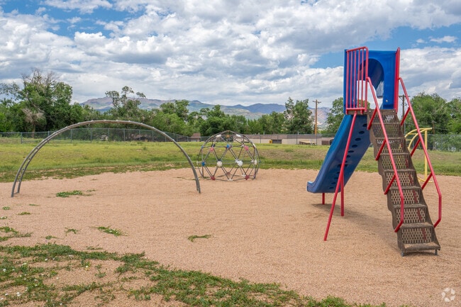 During recess Midland Elementary School students have access to the jungle gym.