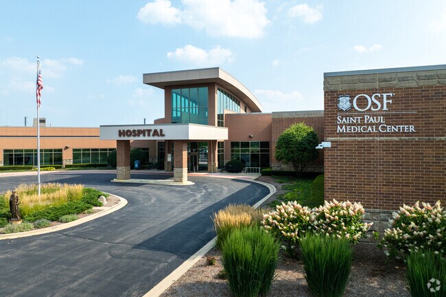The OSF Saint Paul Medical Center provides jobs for residents.