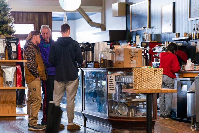 The Coffee Company in Hunter brews fresh, local coffee for a cozy, inviting experience.