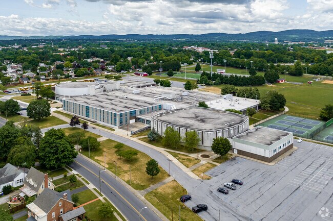 Thomas Johnson High School provides a variety of clubs on its B plus rated campus.