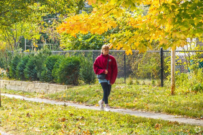 Oak Grove residents enjoy strolling the streets of their beautiful neighborhood.