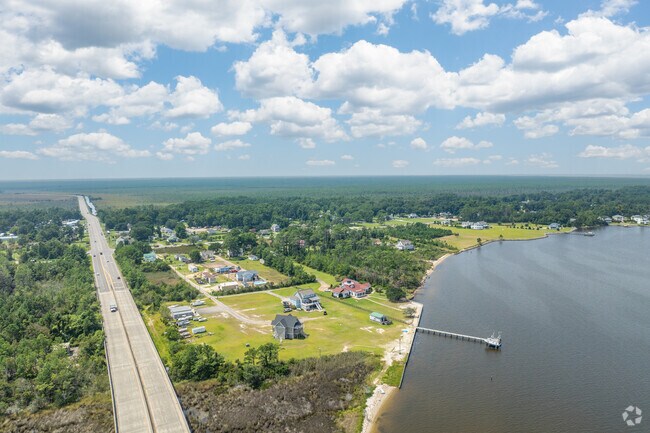 Manns Harbor is a small, residential fishing village on the Croatan Sound.