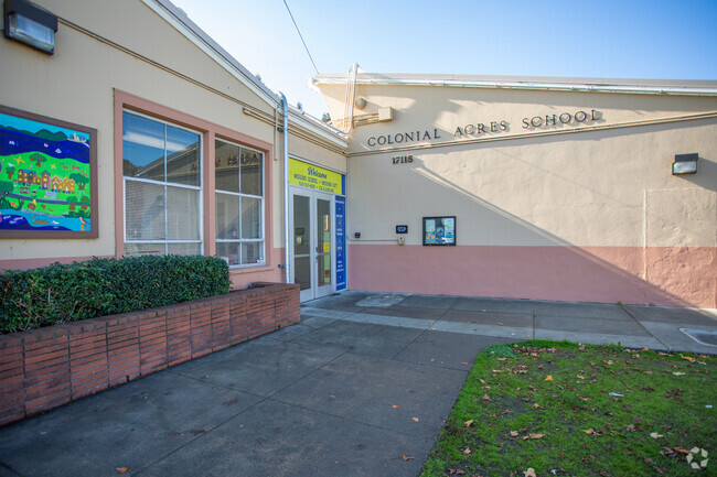 Colonial Acres Elementary School in Hayward has about 470 students.