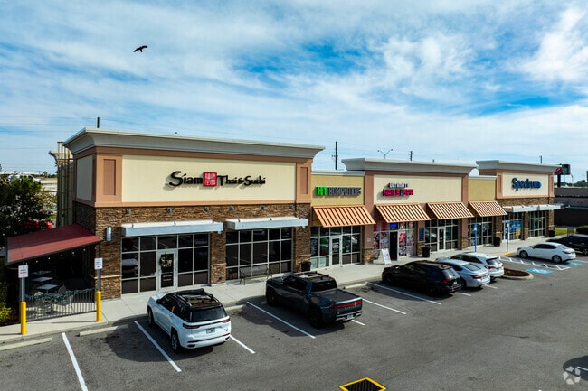 Local retail options in Brookside are numerous.