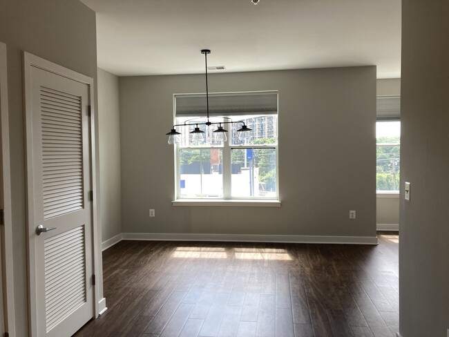 Spacious open floor plan