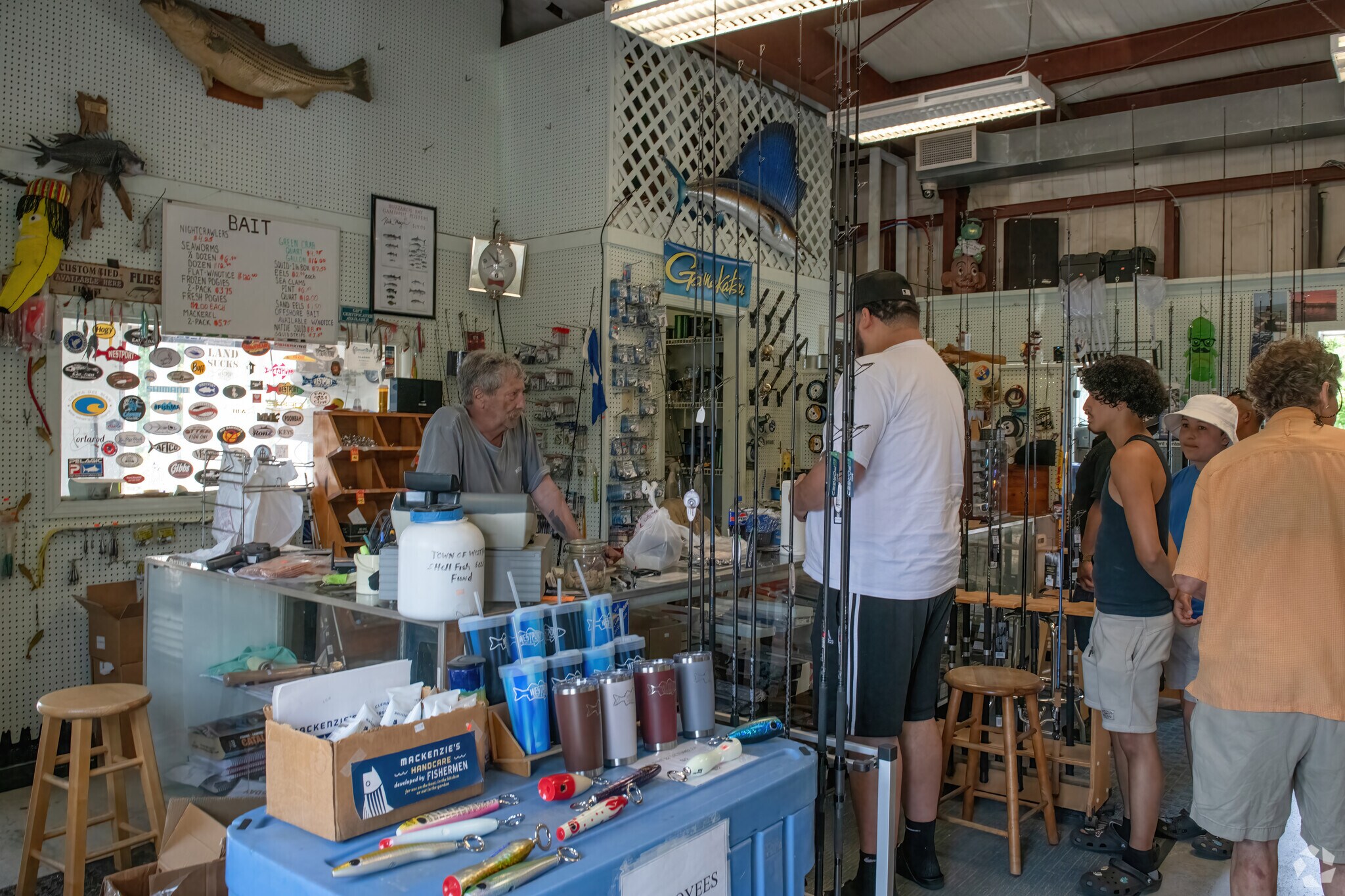 Westport Bait & Tackle is the go-to place for all your fishing needs.