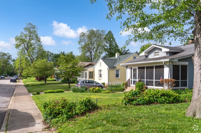 There's a variety of housing styles in University South including bungalows and ranch homes.