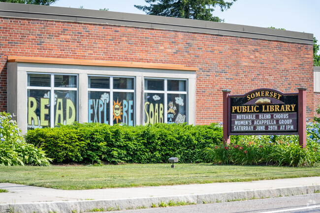 Kids love finding new reads at Somerset Public Library in Somerset Reservoir, MA.