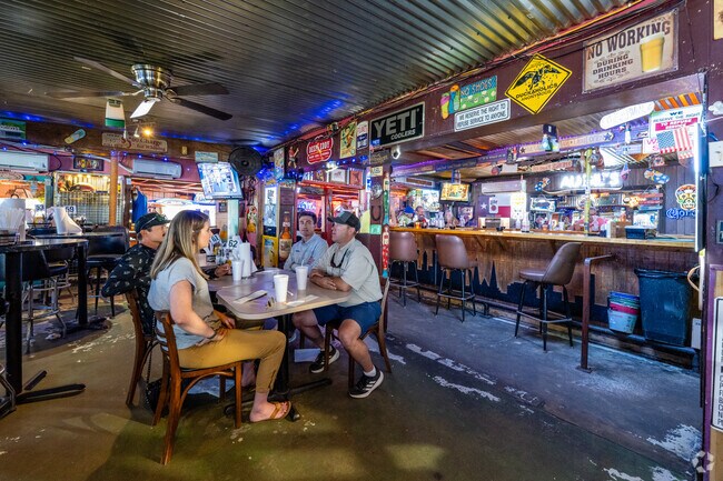 The vibrant atmosphere at Augie's Sunset Cafe in Eagle Mountain is perfect for a meal out.