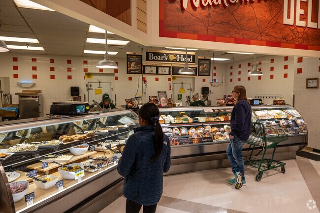 Grocery shopping at Lowe's Food in Northwest Kernersville.