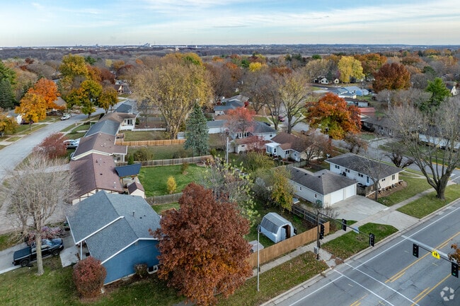 From above, Homewood’s beauty and community spirit are clear.