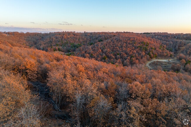 Cleveland has many rolling hills throughout the city.