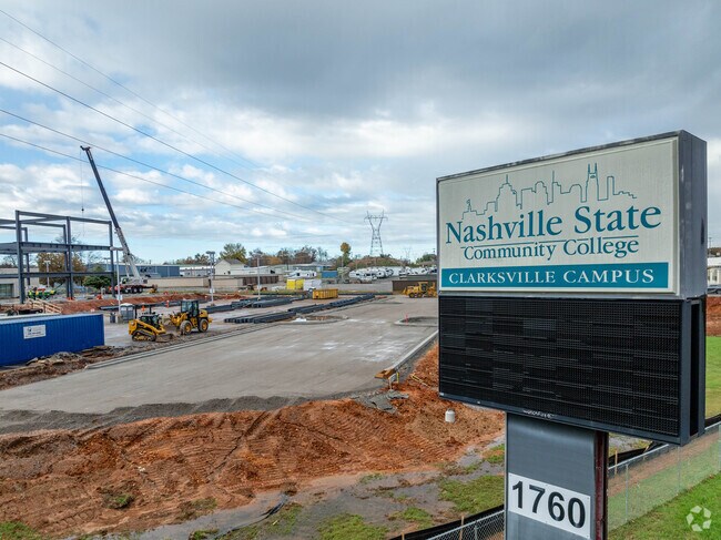 Nashville State Community College is upgrading their Clarksville campus.