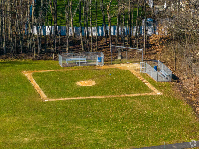 Wilson Elementary School has a baseball diamond for students.